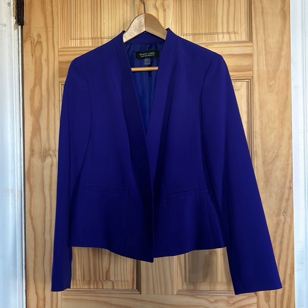 Purple Black Label by Evan Picone suit blazer.